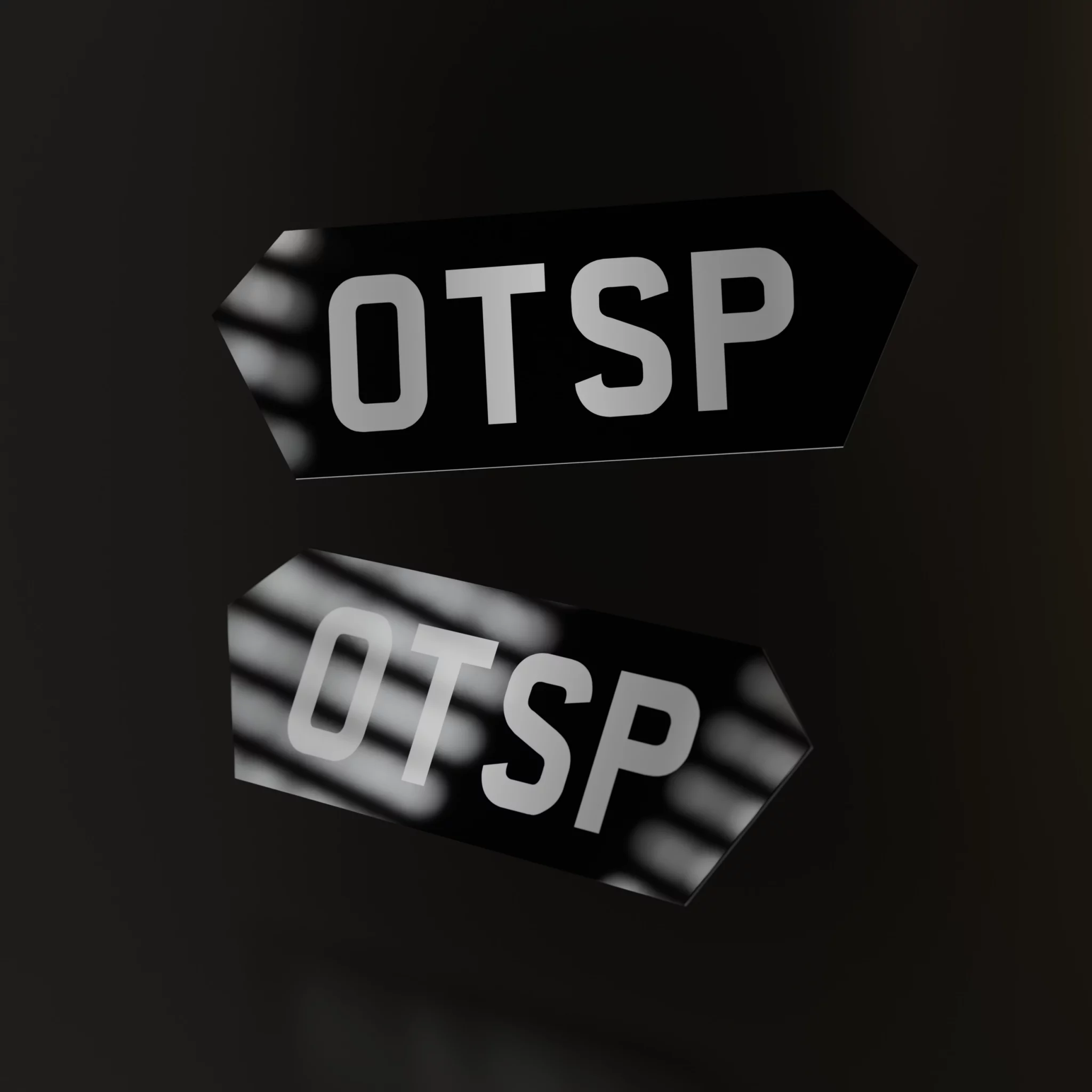 Hex Style Show Plates (Classic Style Black & Silver) - Custom Car Show Number Plates